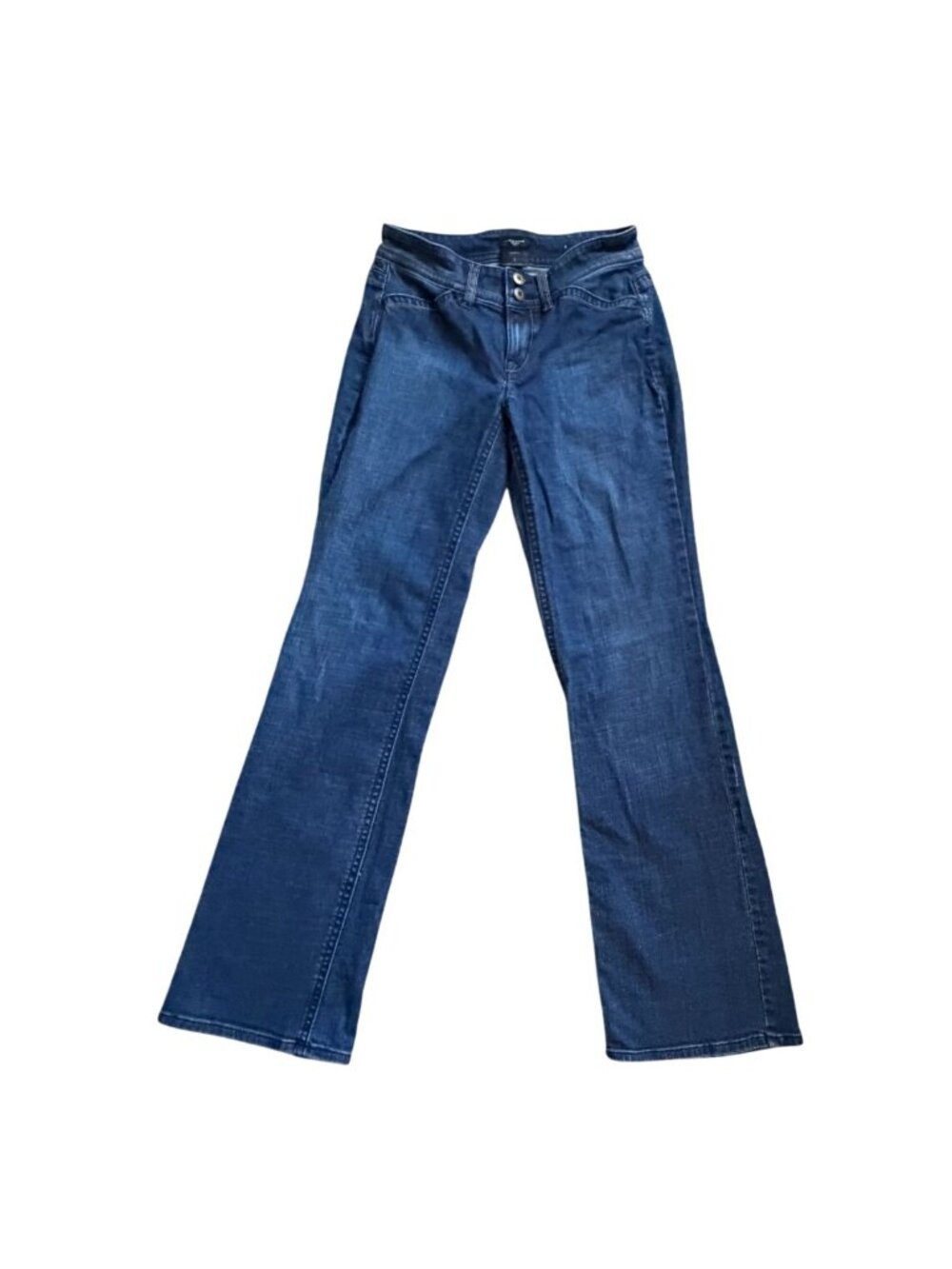 Ann Taylor Curvy Fit Bootcut Jeans Dark Wash Size 2-GUC